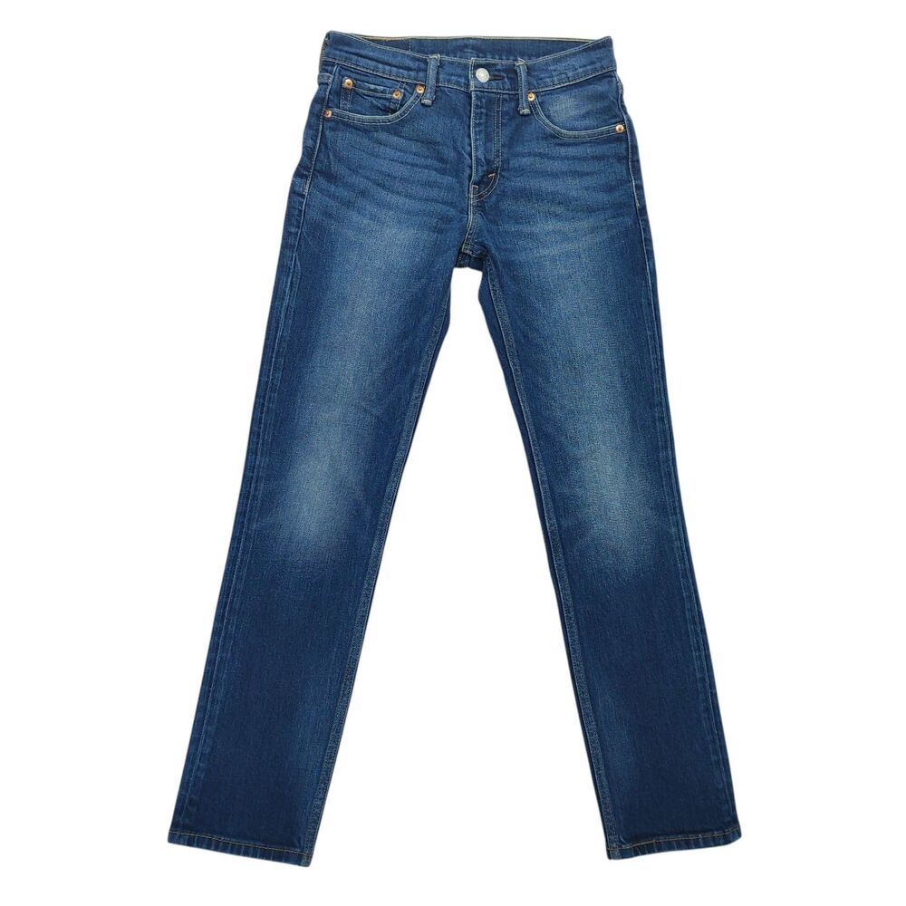 Levi's 511 Slim Fit Jeans Men's W29 L30 Blue Denim Stretch Tapered 04511-2369